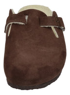 PLAKTON Herren Clogs BLOG WOOL 171539 marron
