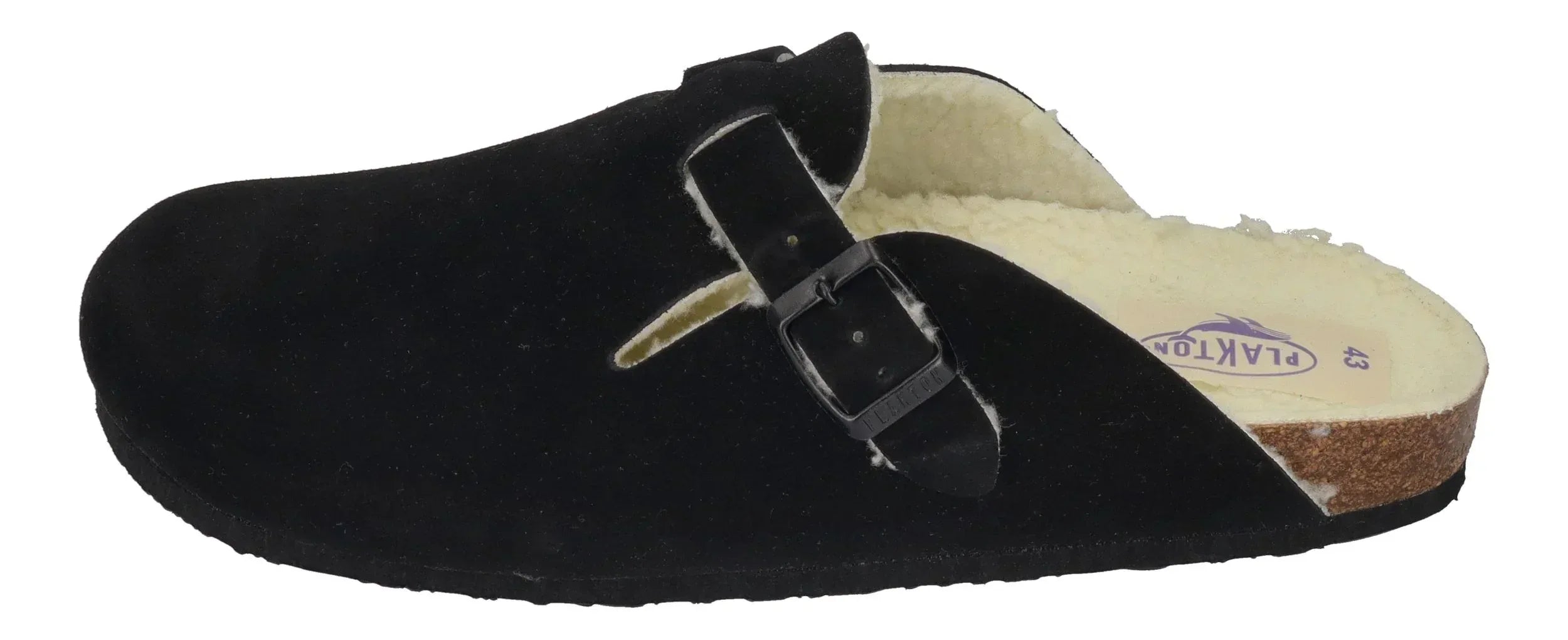 PLAKTON Herren Clogs BLOG WOOL 171539 negro