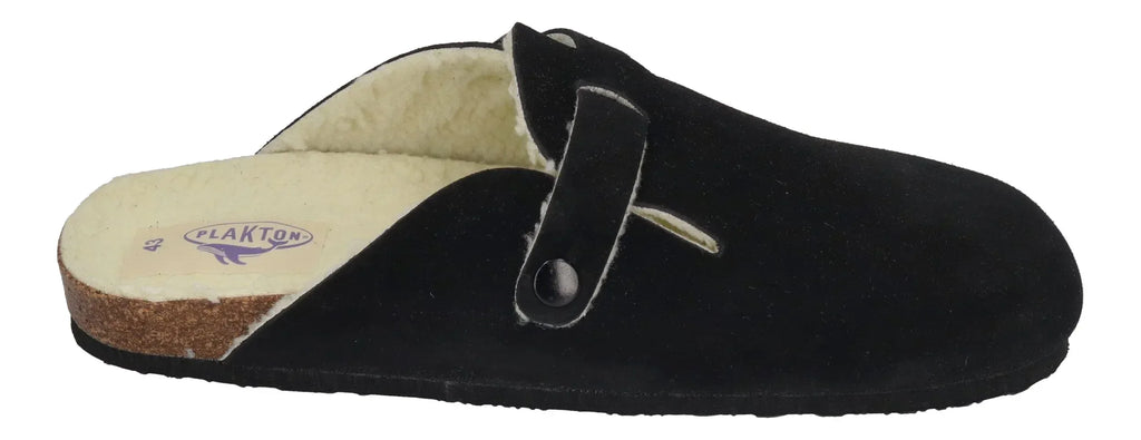 PLAKTON Herren Clogs BLOG WOOL 171539 negro
