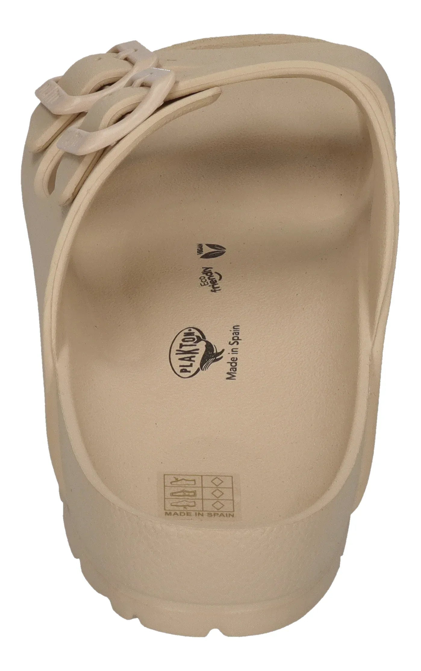 PLAKTON SWIM Damen Pantoletten WANDA 760010 beige