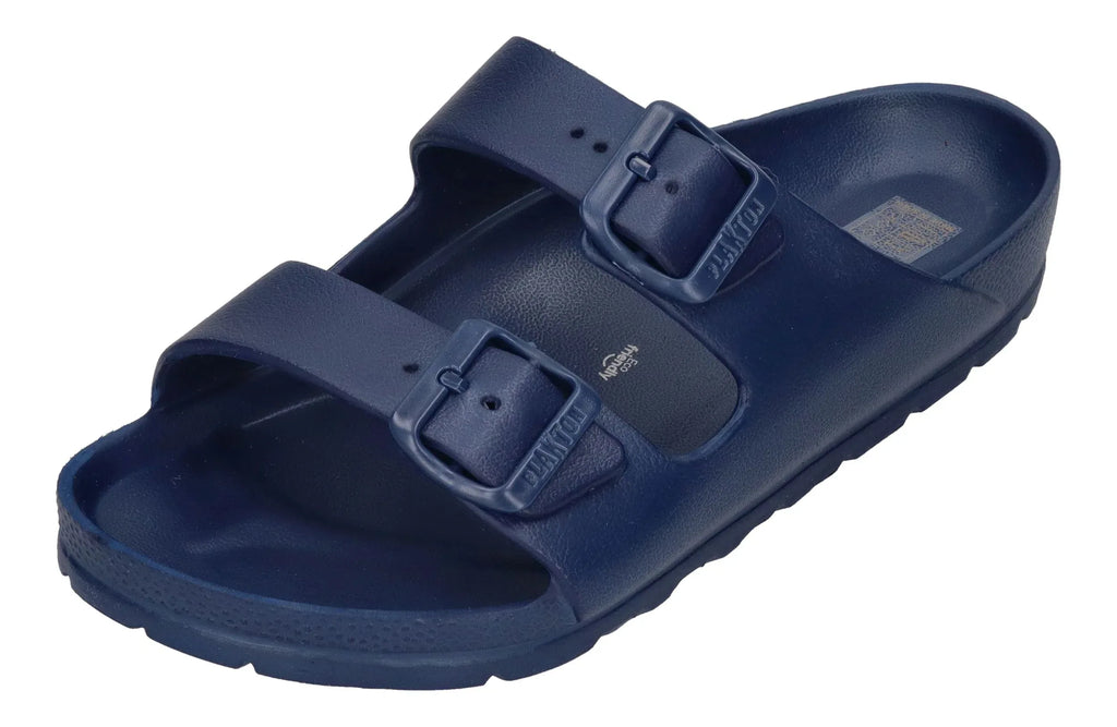 PLAKTON SWIM Herren Pantoletten WANDA 760010 CAB navy