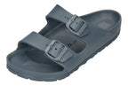 PLAKTON SWIM Herren Pantoletten WANDA 760010 CAB anthracite