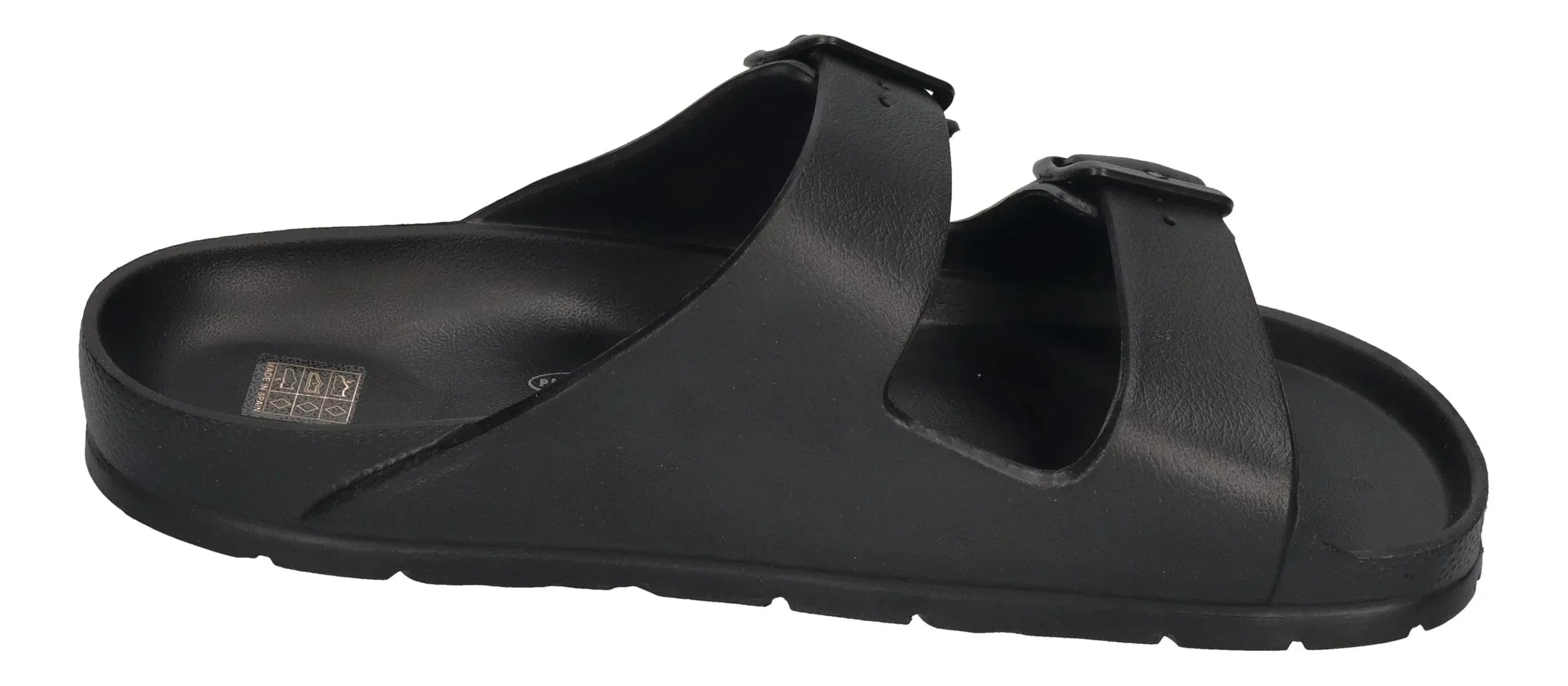 PLAKTON SWIM Herren Pantoletten WANDA 760010 CAB negro