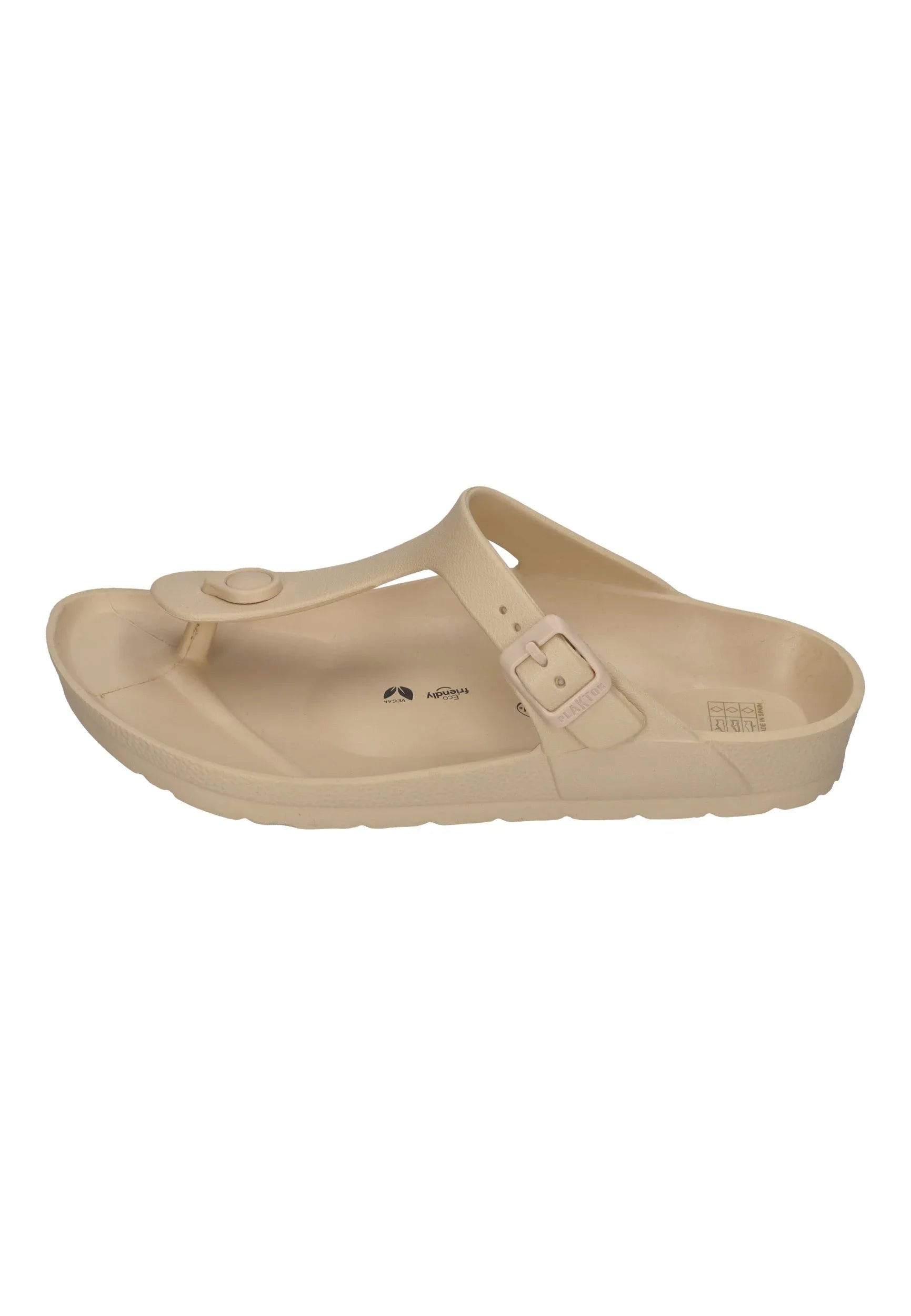 PLAKTON SWIM Damen Zehentrenner WENDY 761671 beige