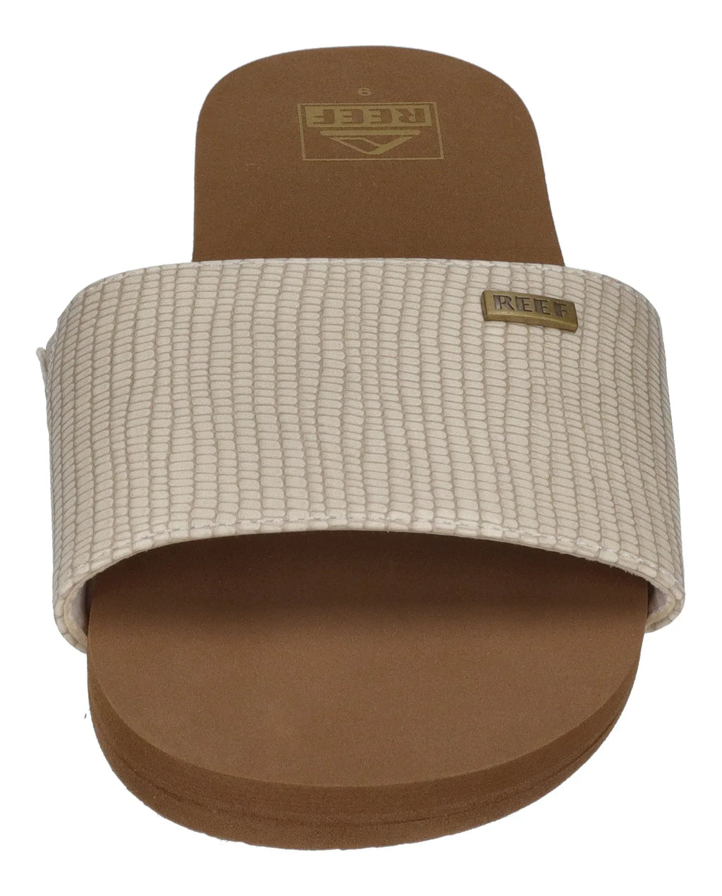 REEF Damensandalen - BLISS NIGHTS SLIDE white tan