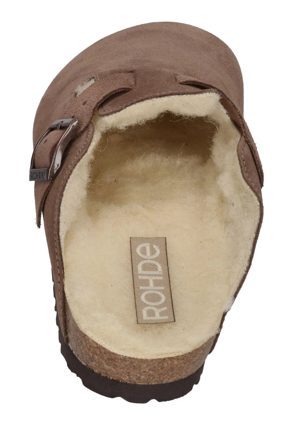 ROHDE Damen gefütterte Clogs - Hausschuhe ALBA 6069-18 - ginger