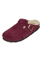 ROHDE Damen gefütterte Clogs - Hausschuhe ALBA 6069-58 aubergine