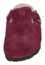 ROHDE Damen gefütterte Clogs - Hausschuhe ALBA 6069-58 aubergine