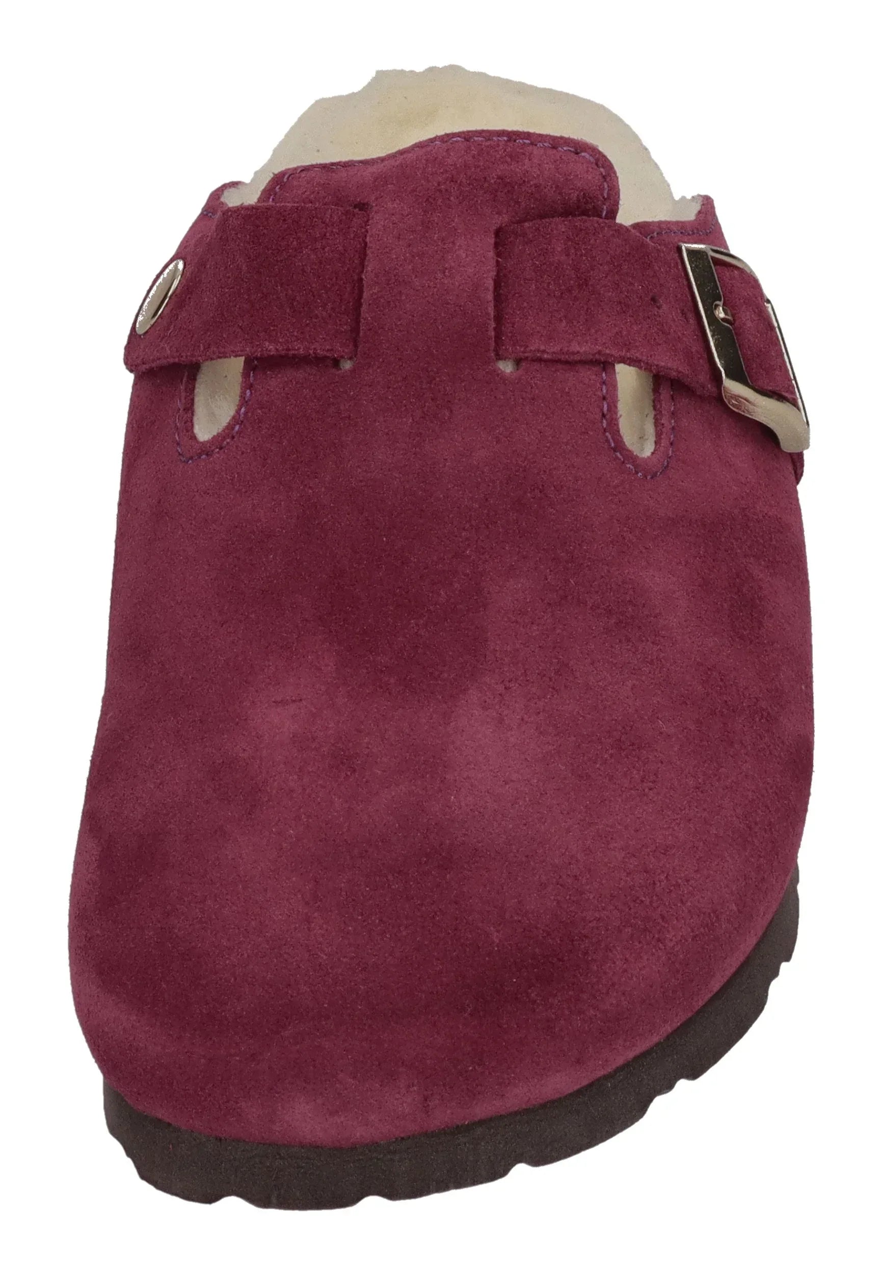 ROHDE Damen gefütterte Clogs - Hausschuhe ALBA 6069-58 aubergine