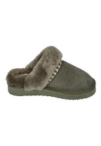 ROHDE Damen Lammfell Hausschuhe - GENOVA 7080 Olive