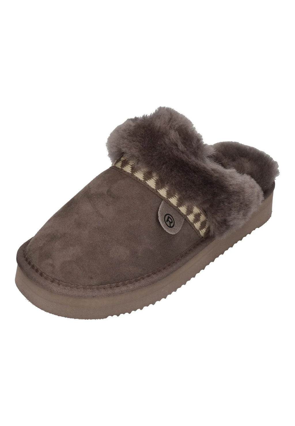 ROHDE Damen Lammfell Hausschuhe - GENOVA 7080 ginger – Hausschuh | shoedealo.shop – Bild 6