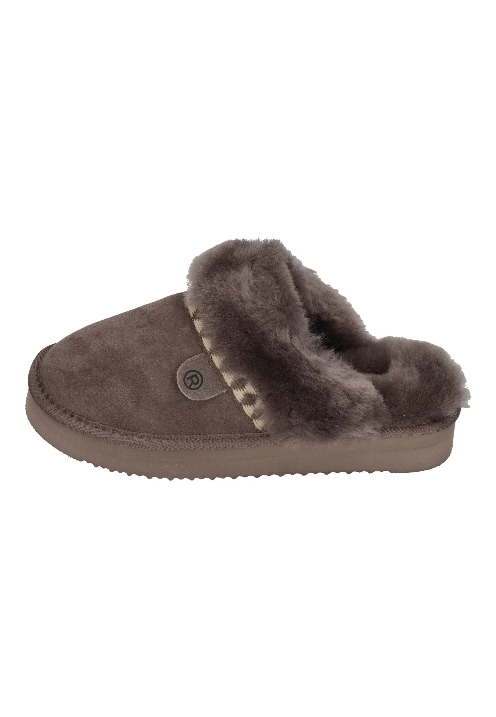 ROHDE Damen Lammfell Hausschuhe - GENOVA 7080 ginger – Hausschuh | shoedealo.shop – Bild 7