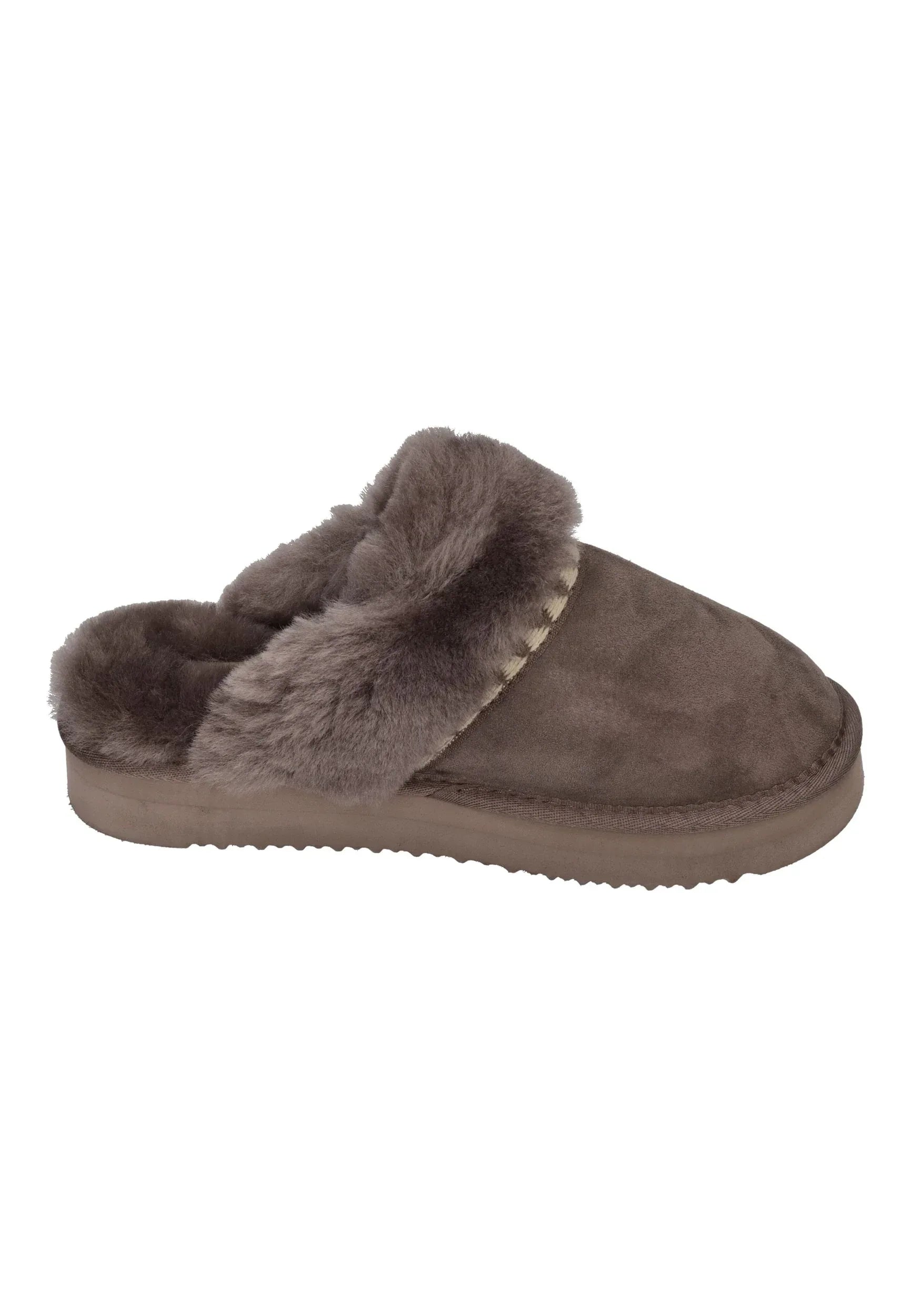 ROHDE Damen Lammfell Hausschuhe - GENOVA 7080 ginger – Hausschuh | shoedealo.shop – Bild 9