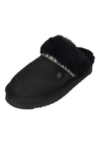 ROHDE Damen Lammfell Hausschuhe - GENOVA 7080 schwarz