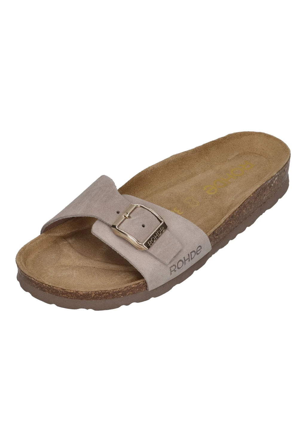 ROHDE Damen Pantoletten ALBA 5589-17 leinen – Pantoletten | shoedealo.shop