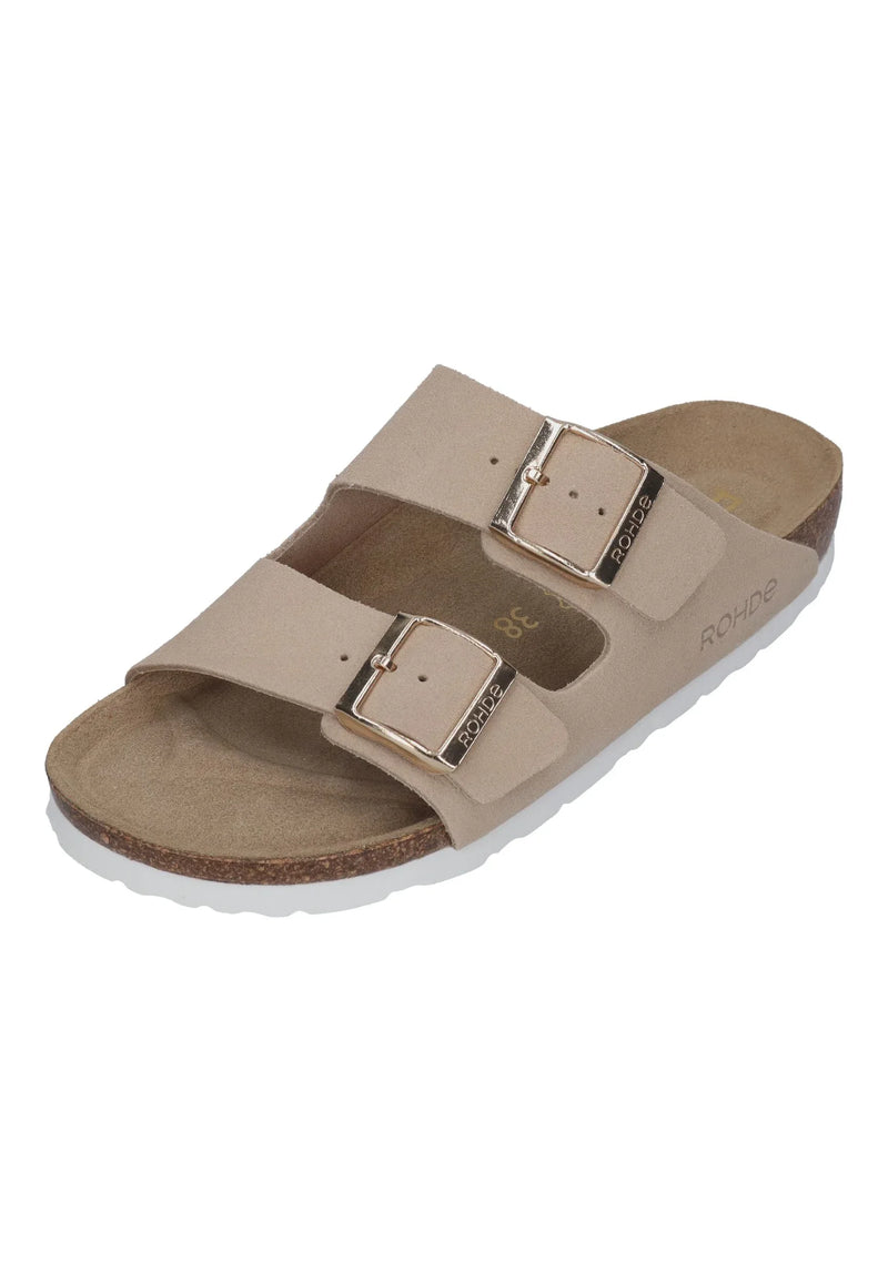 ROHDE Damen - Pantoletten ALBA 5590-02 - elfenbein – Pantoletten | shoedealo.shop