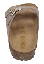 ROHDE Damen Pantoletten ALBA 5590-17 leinen – Pantoletten - Grau | shoedealo.shop – Bild 5