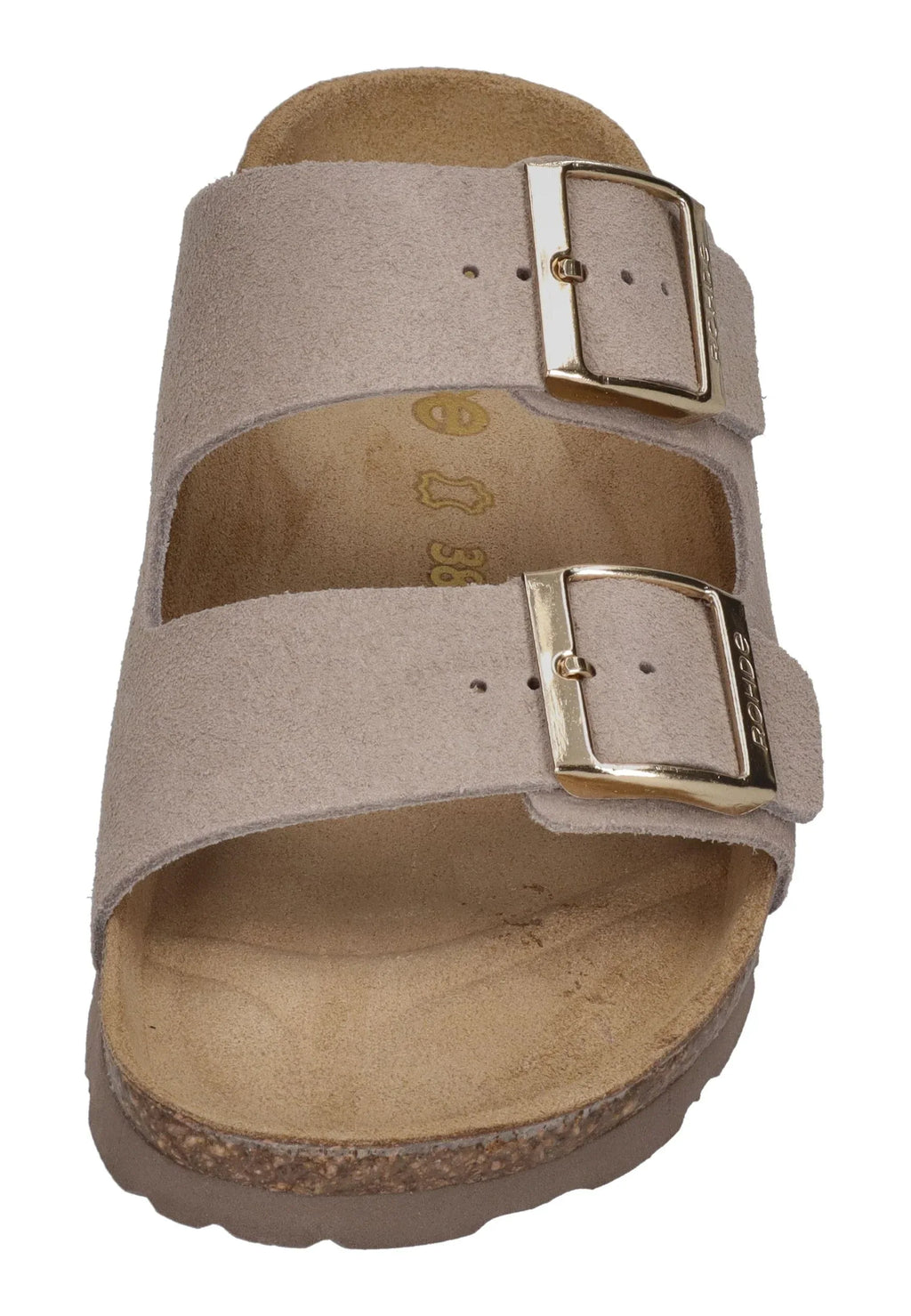 ROHDE Damen Pantoletten ALBA 5590-17 leinen – Pantoletten - Grau | shoedealo.shop – Bild 3