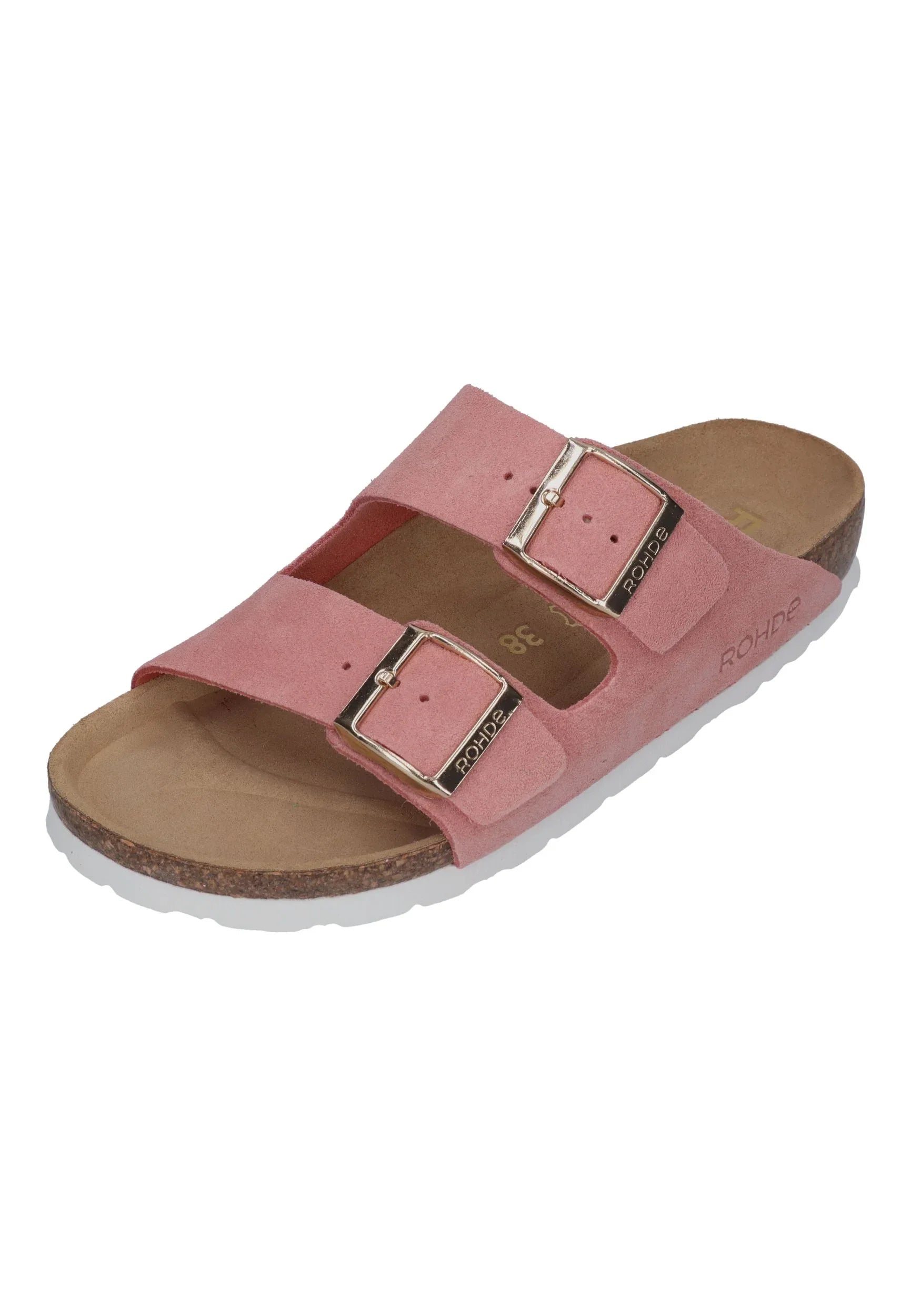 ROHDE Damen Pantoletten ALBA 5590-44 - rose – Pantoletten - Pink | shoedealo.shop