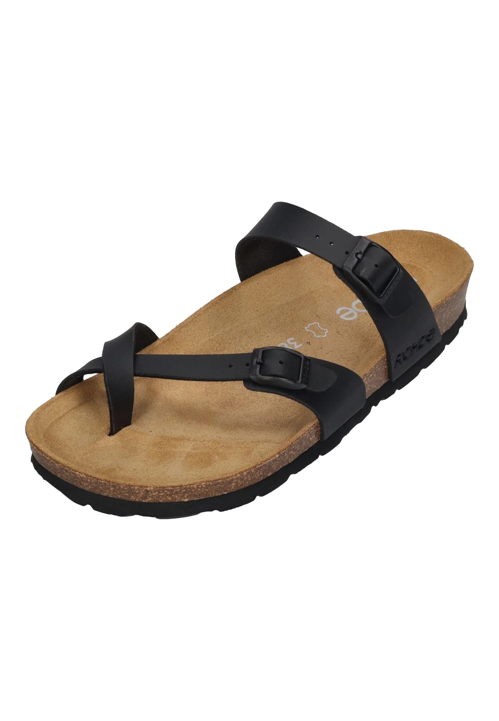 ROHDE Damen Pantoletten ALBA 5594-90 schwarz