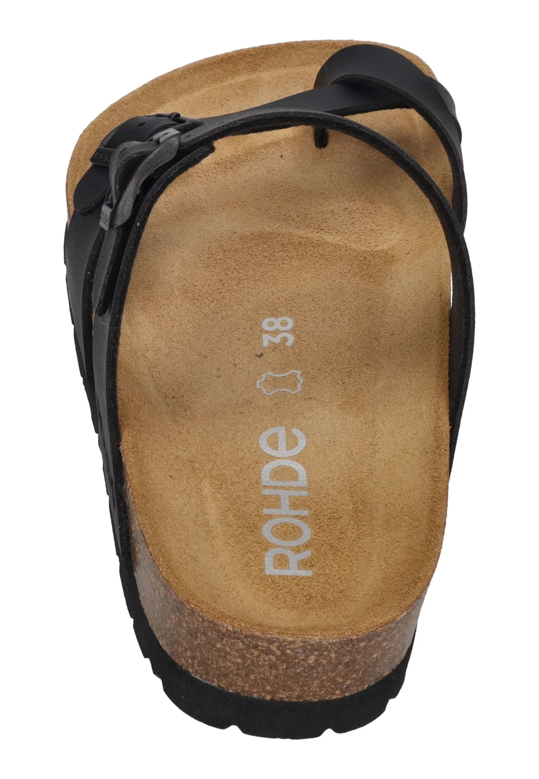 ROHDE Damen Pantoletten ALBA 5594-90 schwarz