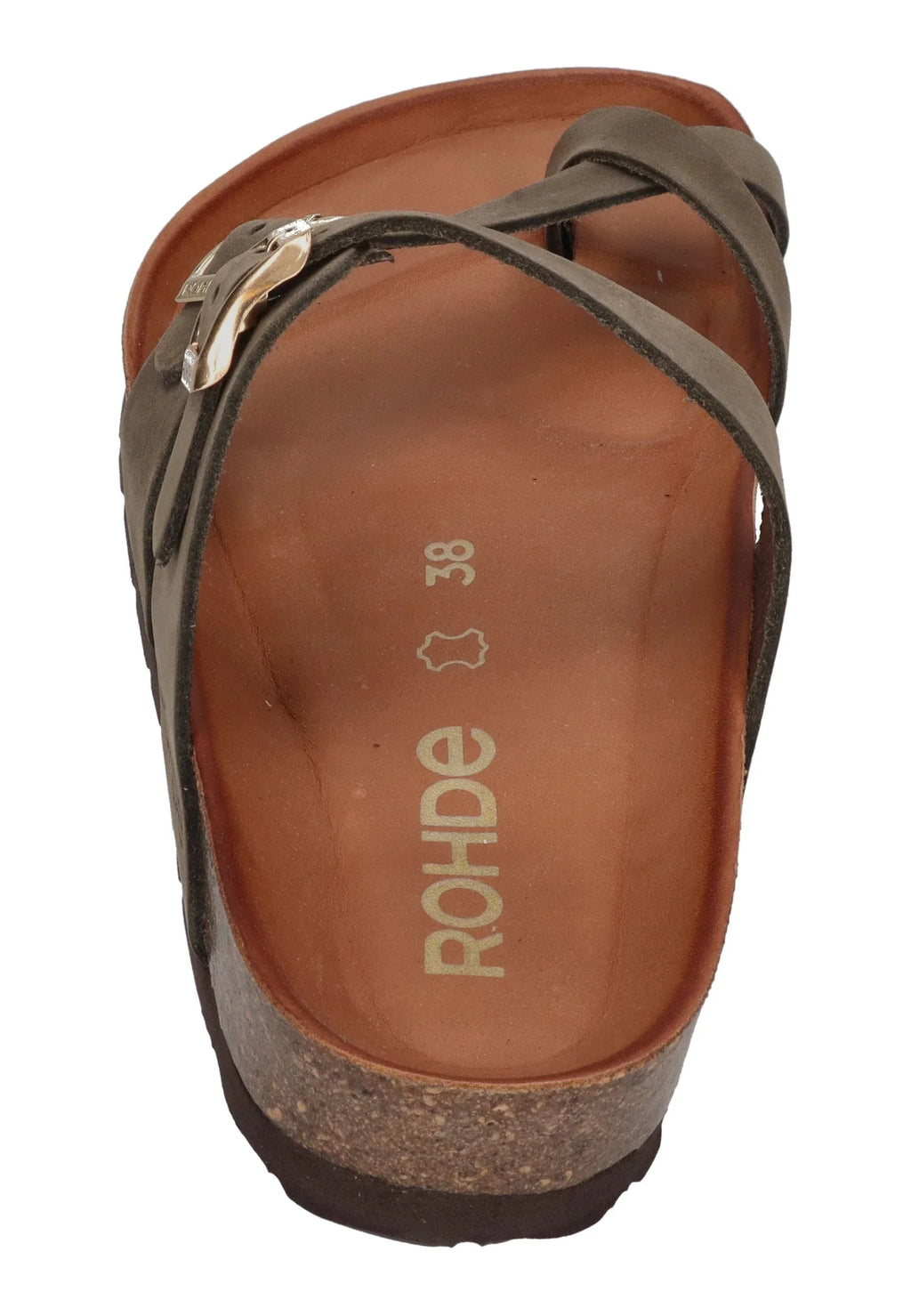 ROHDE Damen Pantoletten ALBA 5643-61 olive