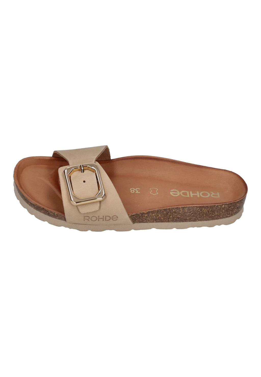 ROHDE Damen Pantoletten ALBA 5657-16 sahara