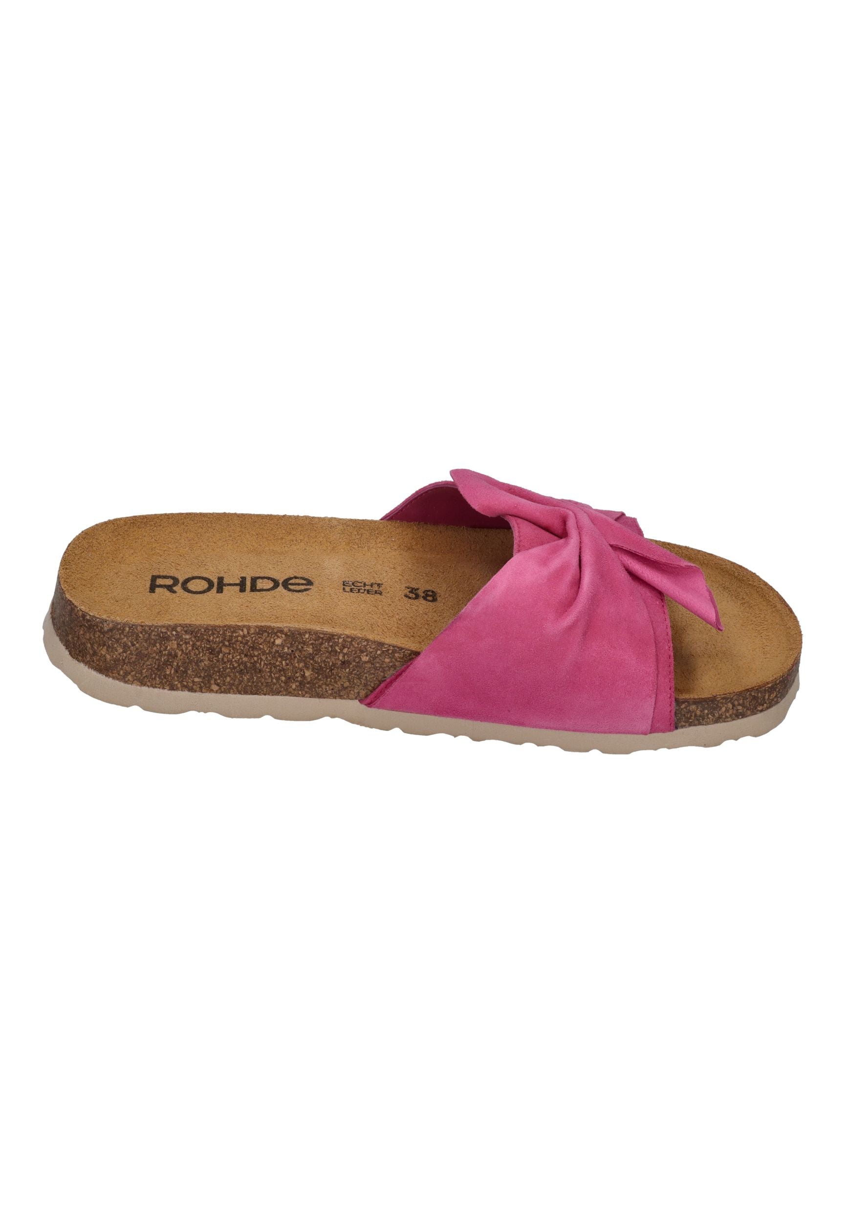 ROHDE Damen Pantoletten MILANO 1766-46 pink – Pantoletten – Bild 4