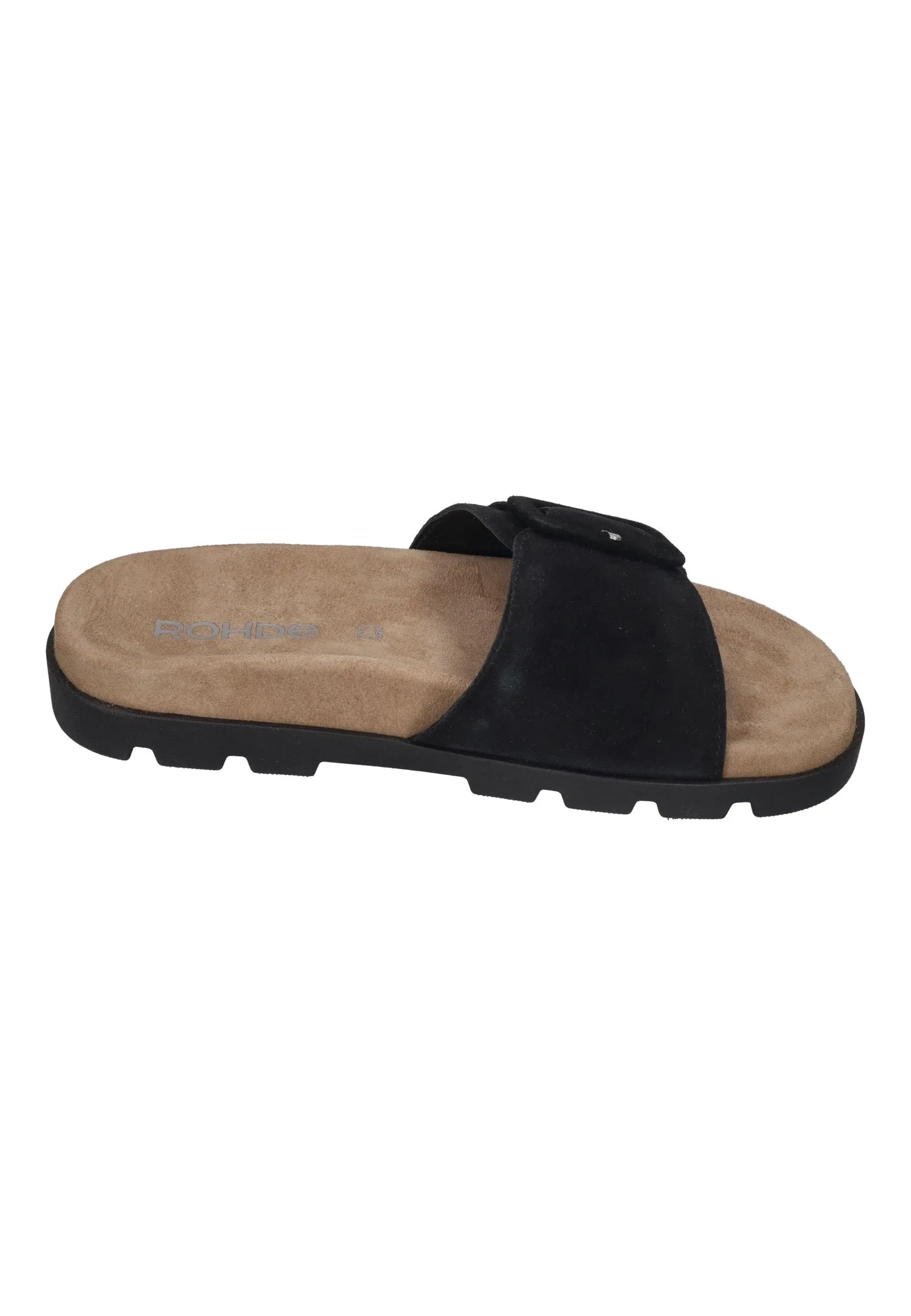 ROHDE Damen Pantoletten VENEZIA 6311 schwarz