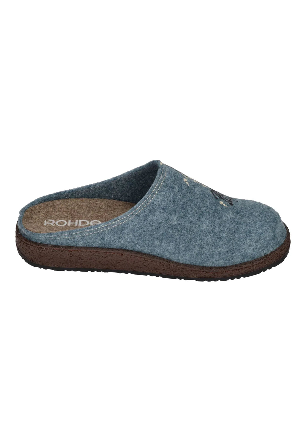 ROHDE Damen Hausschuhe - NOVARA 6427 - jeans