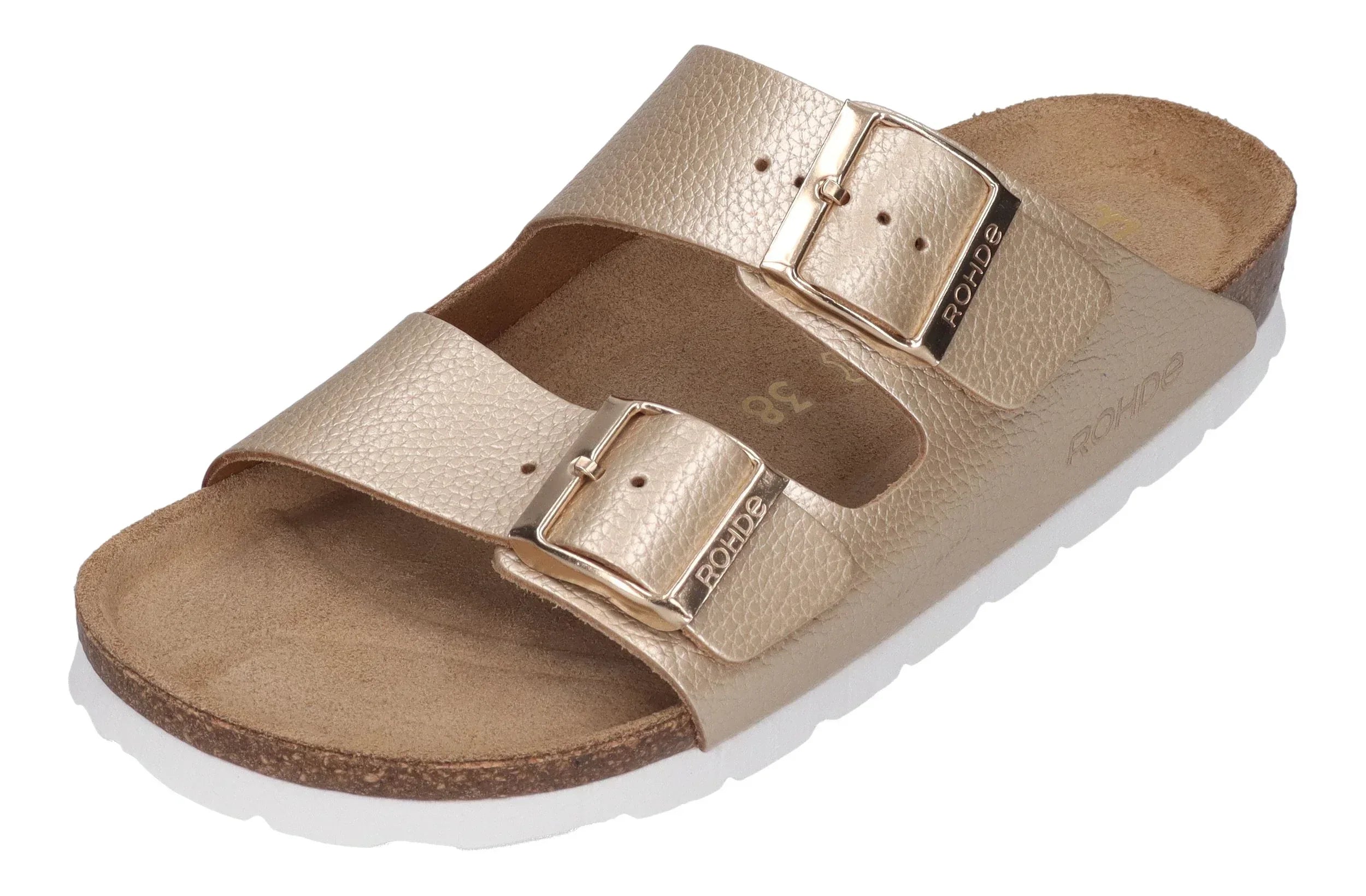 ROHDE Damen Pantoletten ALBA 5599 gold