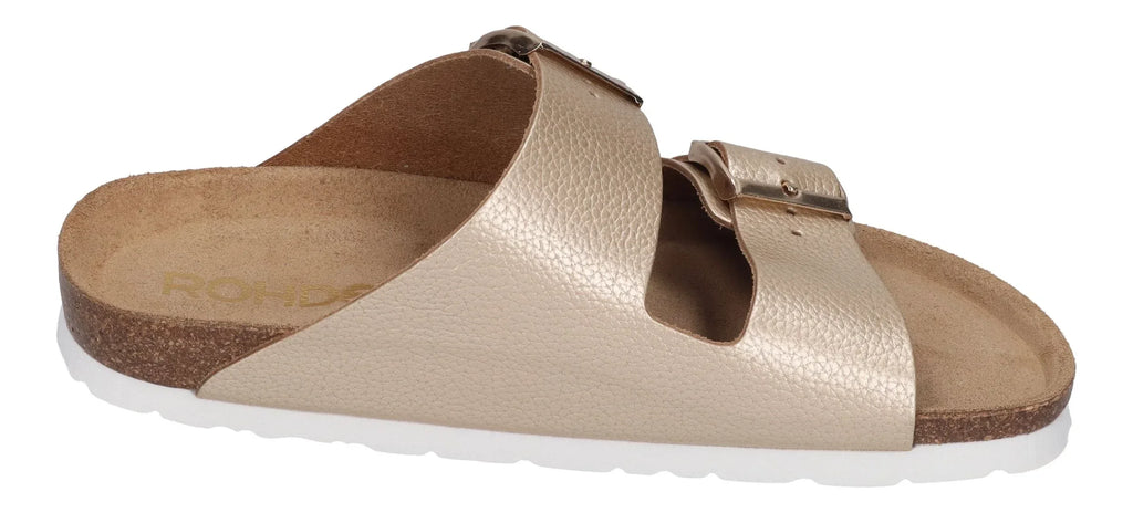 ROHDE Damen Pantoletten ALBA 5599 gold