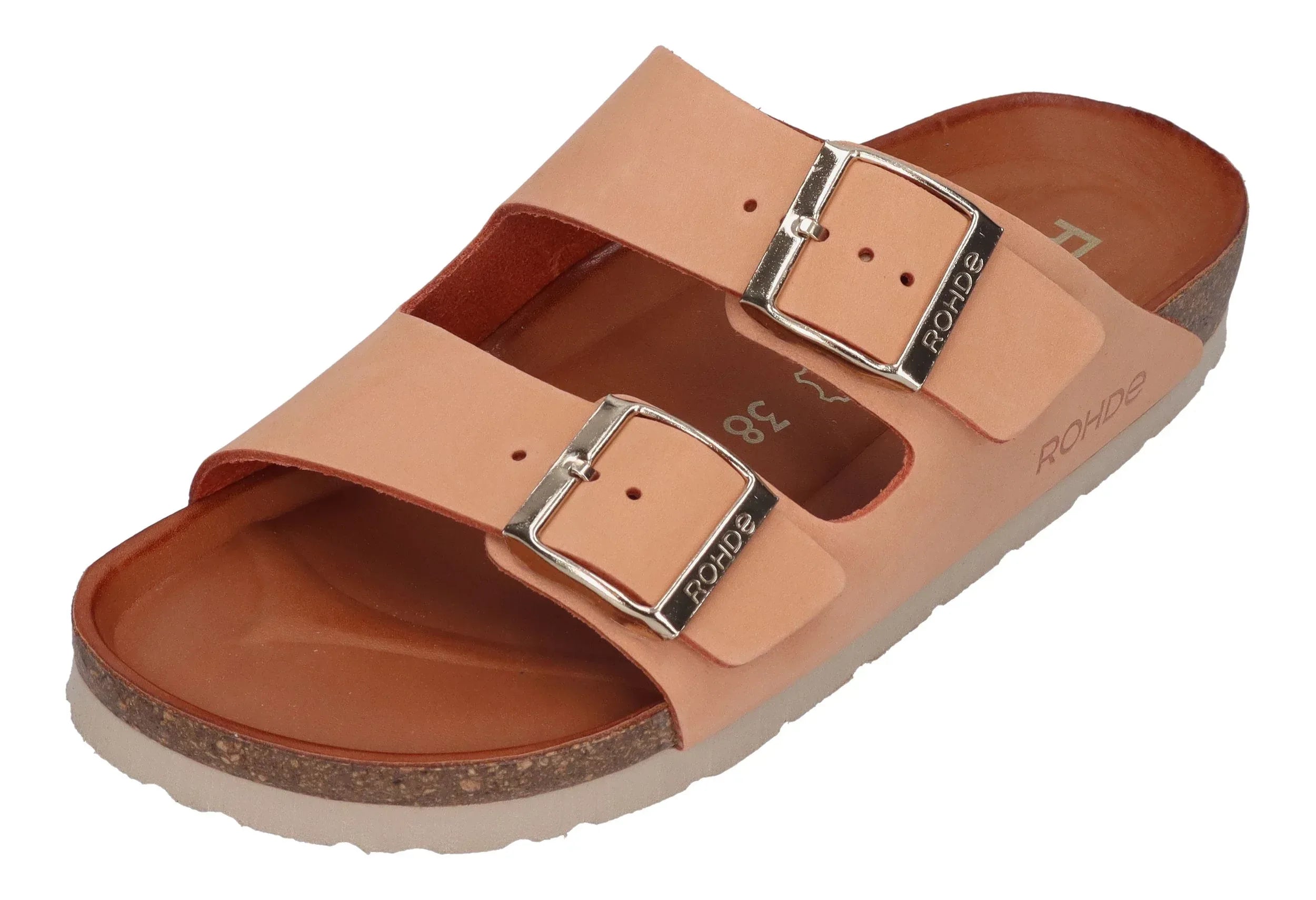 ROHDE Damen Pantoletten ALBA 5650 - lachs
