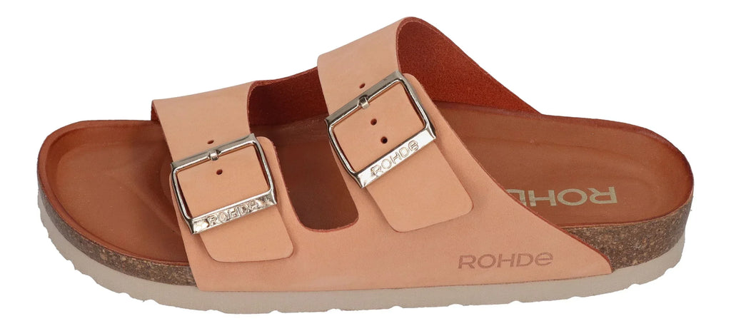 ROHDE Damen Pantoletten ALBA 5650 - lachs