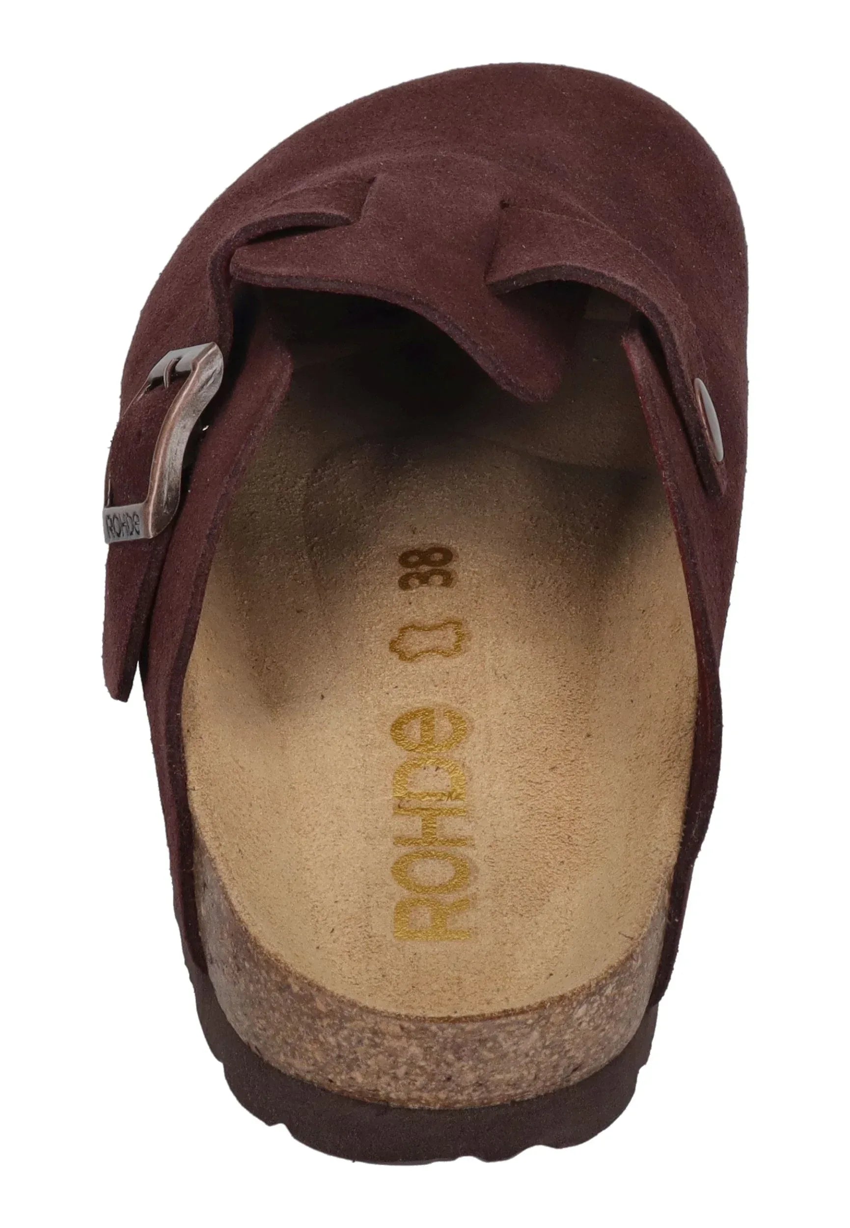 ROHDE Damen Clogs - Pantoletten ALBA 6071-49 - aubergine