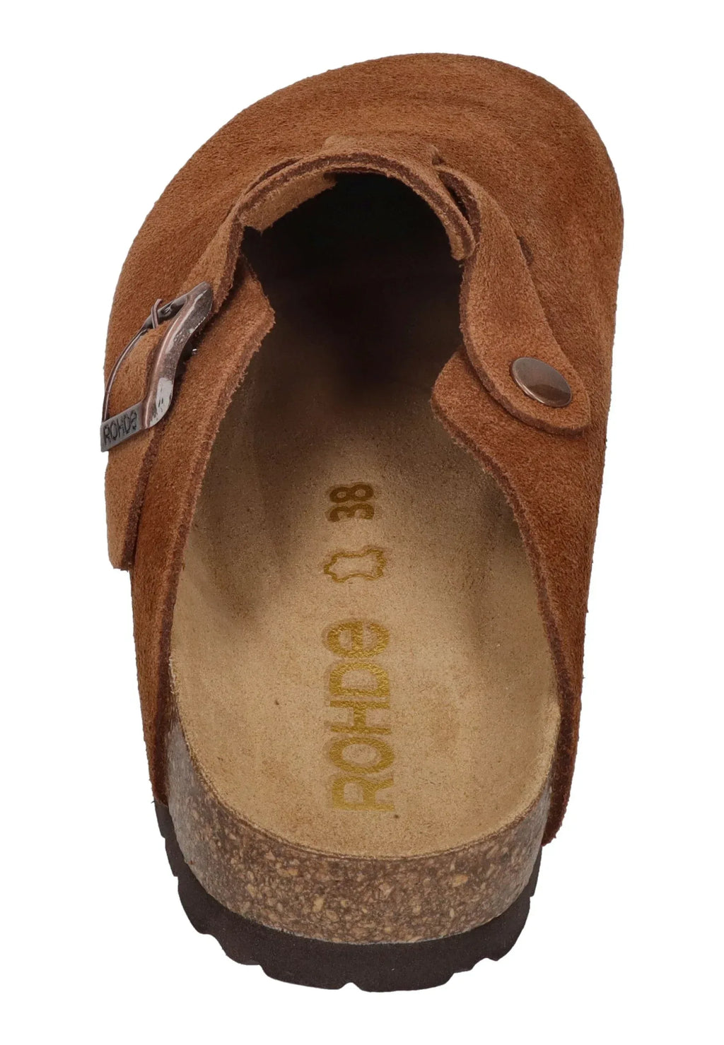 ROHDE Damen Clogs - Pantoletten ALBA 6071-76 - cuoio