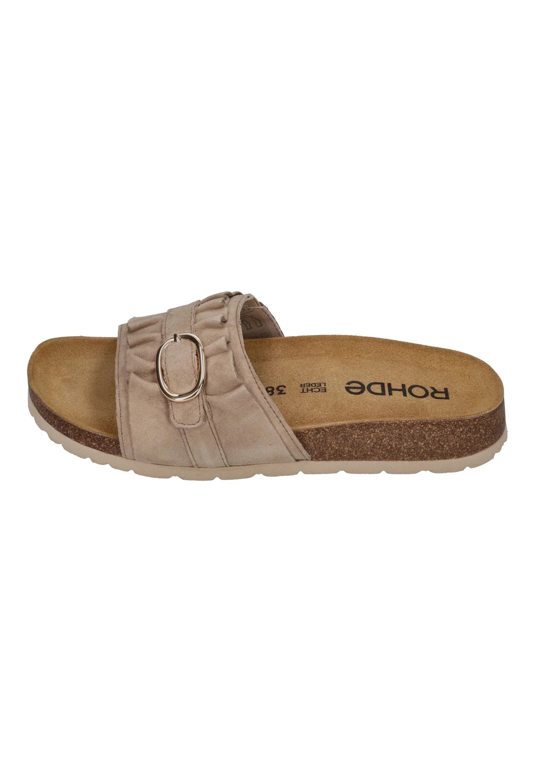 ROHDE Damenschuhe Pantoletten MILANO 1763-14 natur – Pantoletten | shoedealo.shop – Bild 2