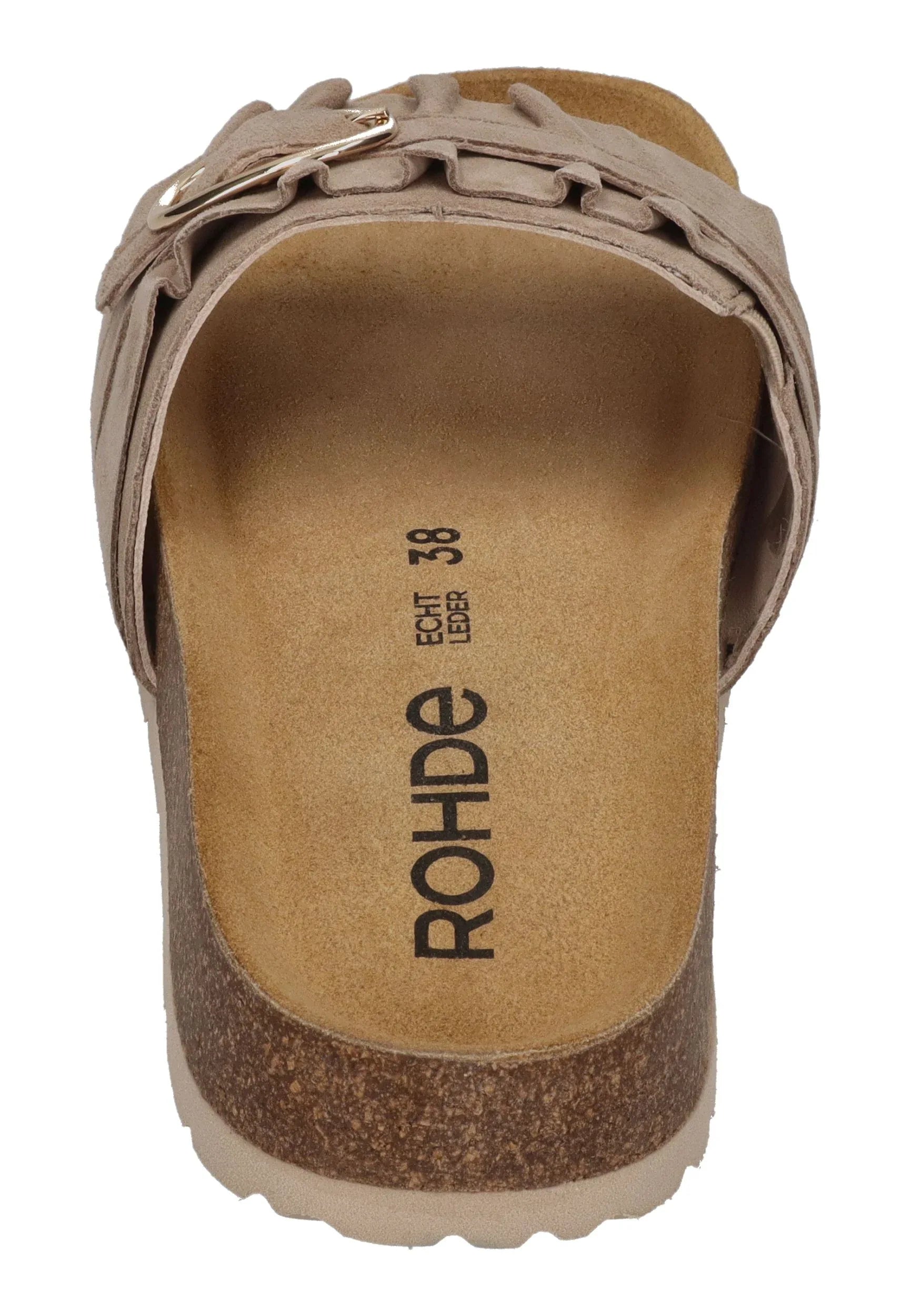 ROHDE Damenschuhe Pantoletten MILANO 1763-14 natur – Pantoletten | shoedealo.shop – Bild 5