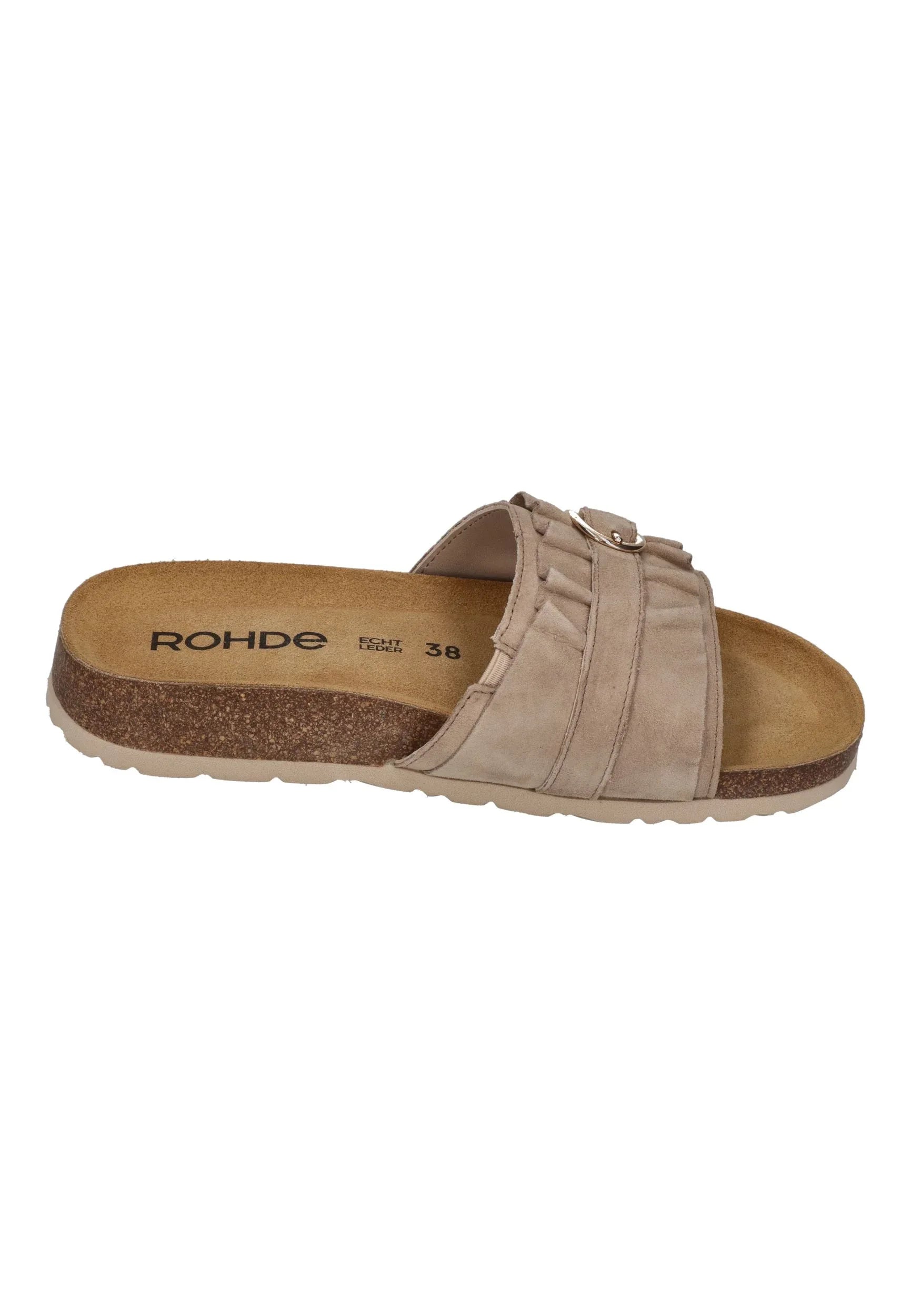 ROHDE Damenschuhe Pantoletten MILANO 1763-14 natur – Pantoletten | shoedealo.shop – Bild 4