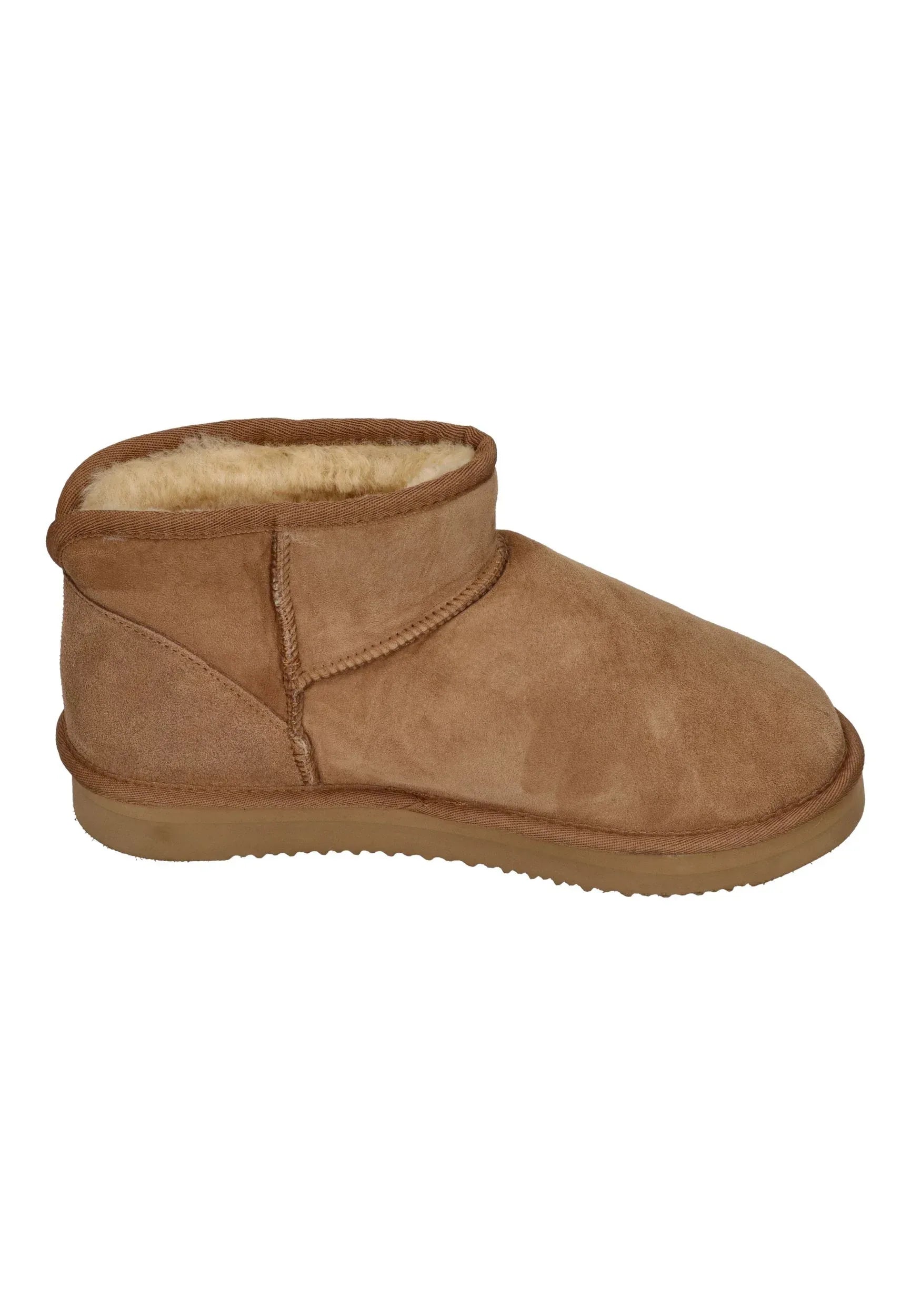 ROHDE Damen Winterschuhe Lammfell Booties GENOVA 7084 cuoio