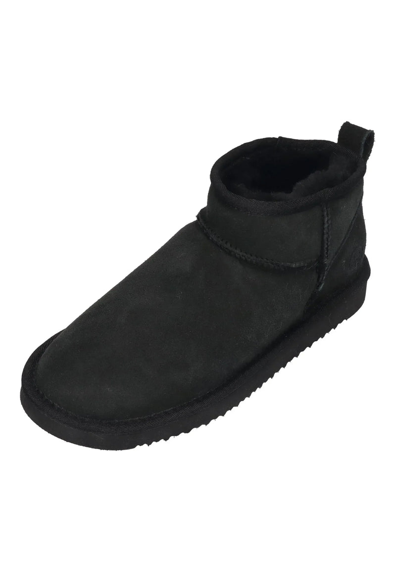 ROHDE Damen Winterschuhe Lammfell Booties GENOVA 7098 schwarz