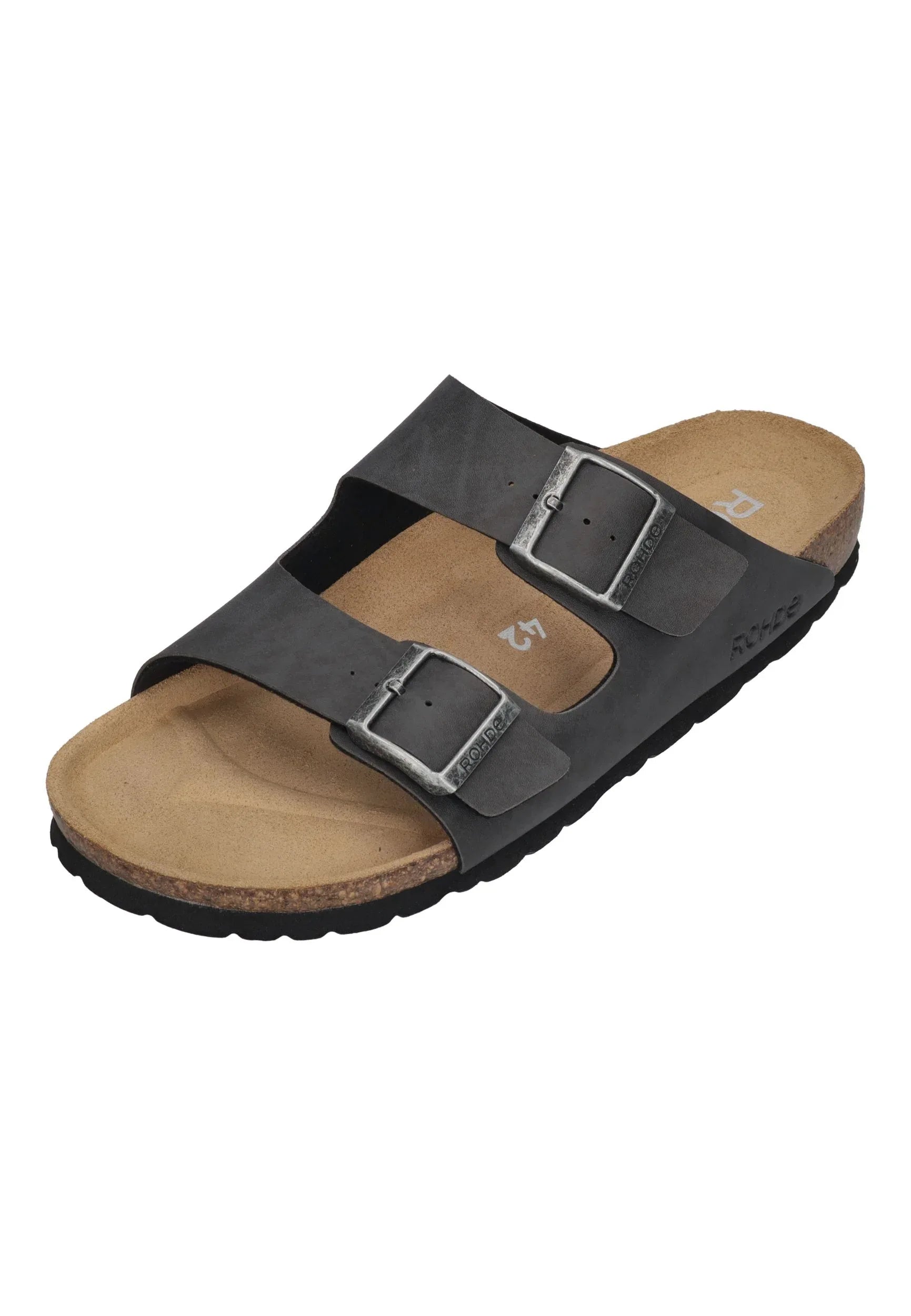 ROHDE Herren Pantoletten GRADO 5920 anthrazit