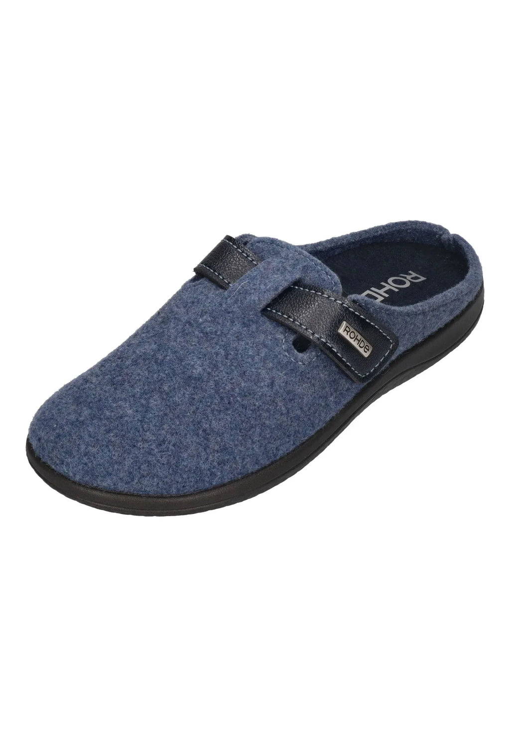 ROHDE Damen Hausschuhe - BARI 6549 baltic – Hausschuh - Blau | shoedealo.shop