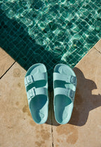 ESPADRIJ L'ORIGINALE Damen Pantolette AMI POOL mint
