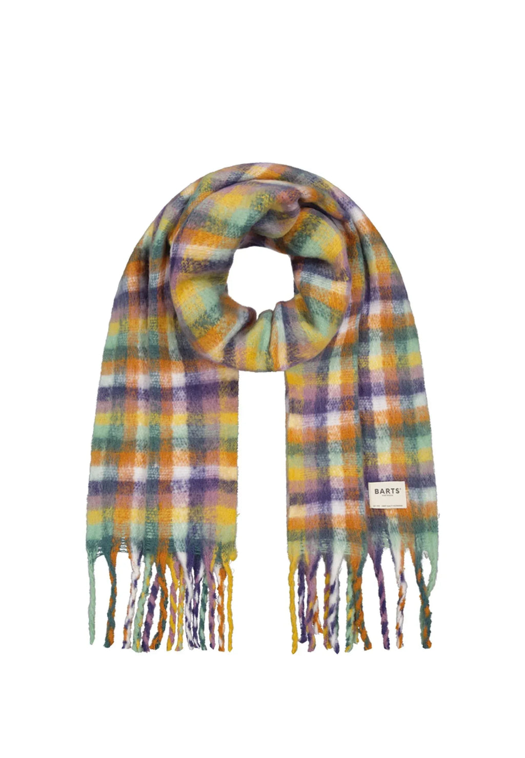 BARTS  Damenschal Scarf PLAITY green