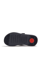 FitFlop - F-MODE GO ADJ. CHECKERBOARD-DENIM TOE-POST SANDALS - Unisex - Zehentrenner | Nur bei shoedealo.shop, deinem O – Bild 7