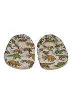 SLIPSTOP Kinder Hausschuhe Badeschuhe PALEOS Dinosaurier Beige