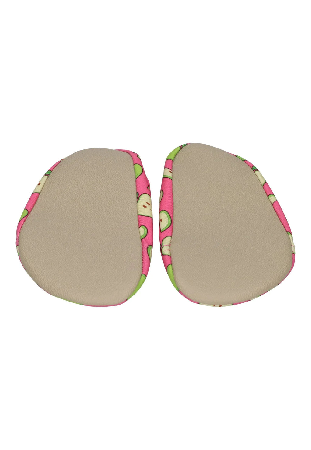 SLIPSTOP Kinder Hausschuhe Badeschuhe VERDE Äpfel pink