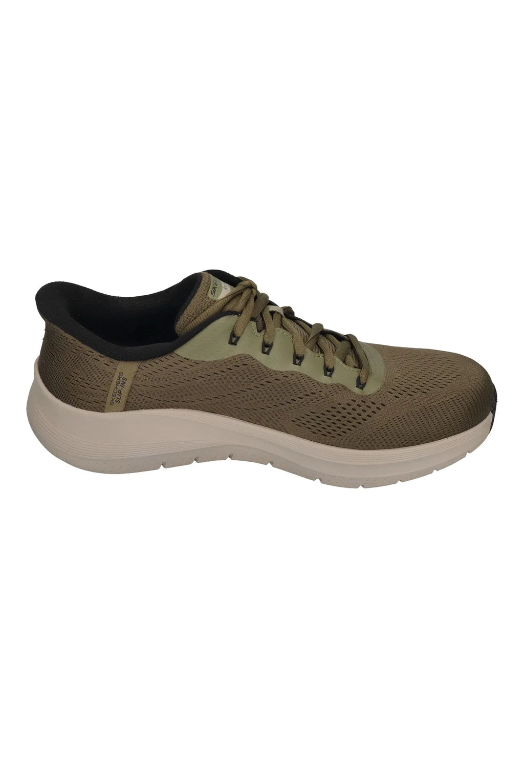 SKECHERS in Übergröße ARCH FIT 2.0 LESTUR 232712WW extra weit OLBK – Sneakers Low - Grün | Jetzt bei shoedealo.shop ent – Bild 5