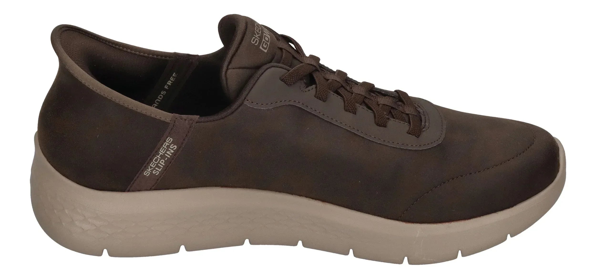 SKECHERS in Übergröße GO WALK FLEX HANDS UP 216326 BRN